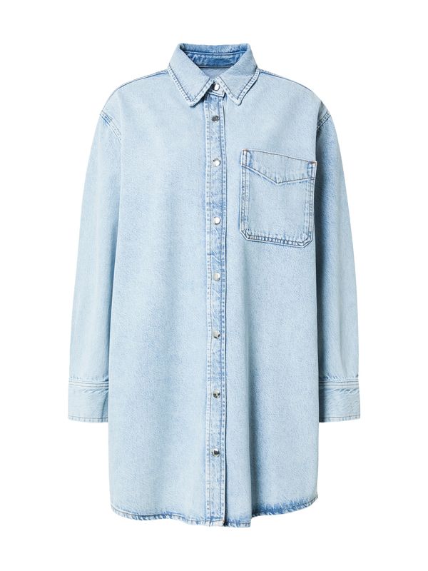 FRAME FRAME Dolga srajca  moder denim