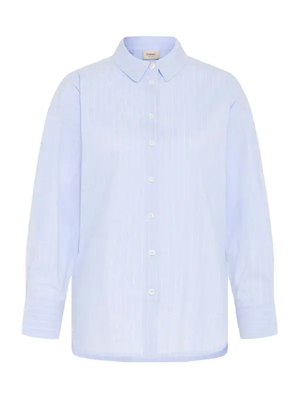 Fransa Fransa Bluza 'FRZane'  svetlo modra / bela