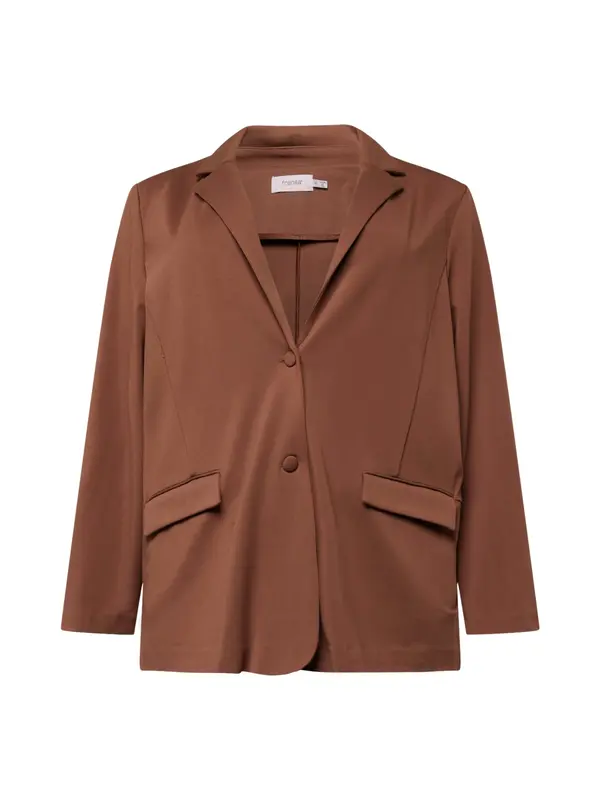 Fransa Curve Fransa Curve Blazer 'PLANO'  karamel