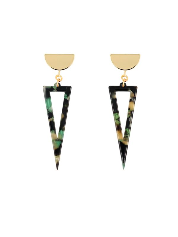 Fräulein Wunder Fräulein Wunder Uhani  zlata / zelena / mešane barve