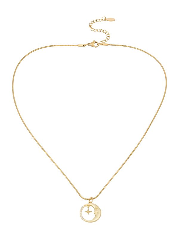 Fräulein Wunder Fräulein Wunder Verižica 'Luna'  zlata