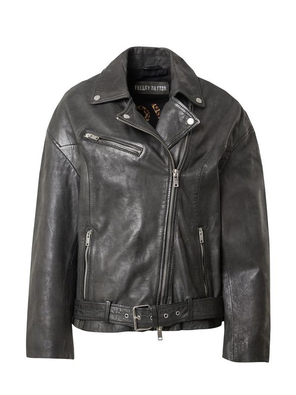 FREAKY NATION FREAKY NATION Prehodna jakna 'Anuk'  črna