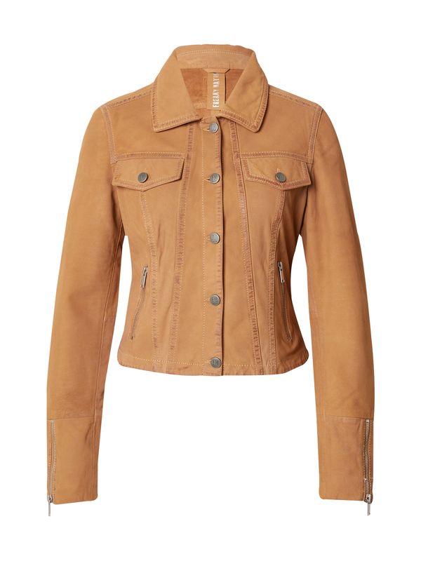 FREAKY NATION FREAKY NATION Prehodna jakna  konjak