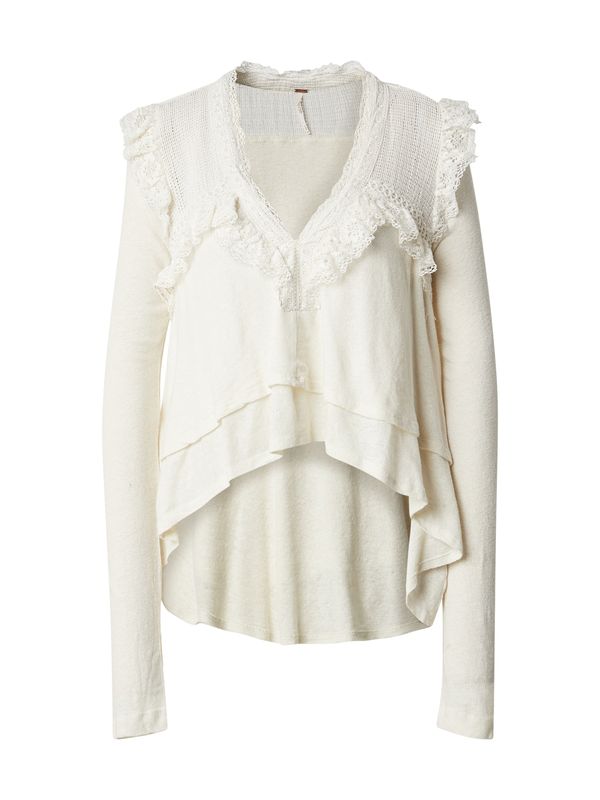 Free People Free People Majica 'EVA'  slonovina