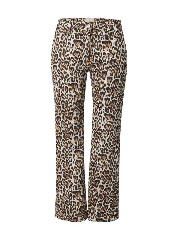 Freequent Freequent Hlače 'ISADORA'  bež / rjava / črna