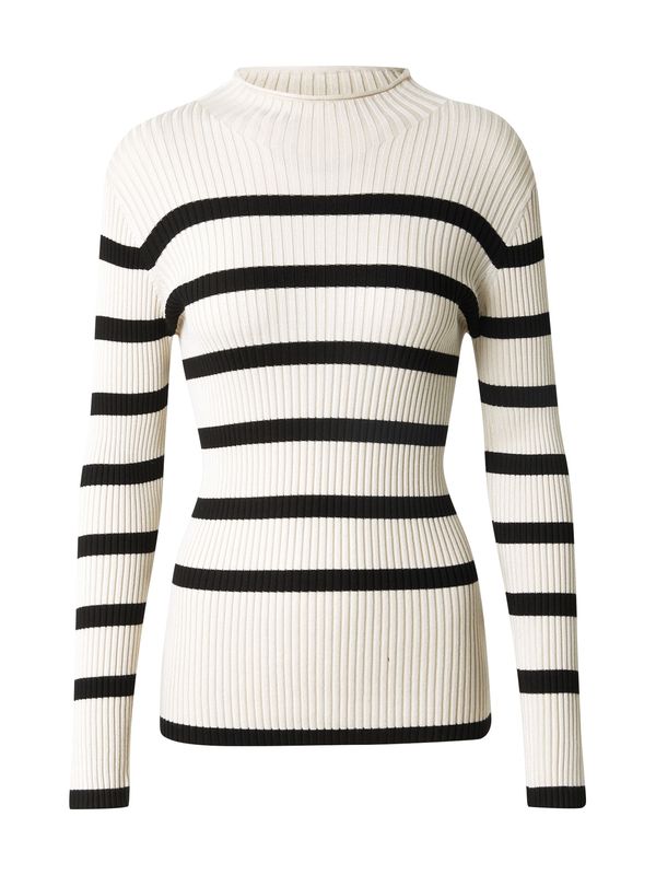 Freequent Freequent Pulover  kremna / črna