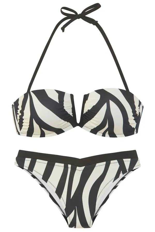 FRENCH CONNECTION FRENCH CONNECTION Bikini  črna / bela
