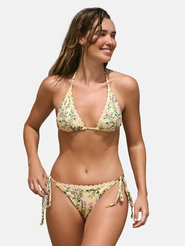 Friends Like These Friends Like These Bikini  pastelno rumena / zelena / lila / roza