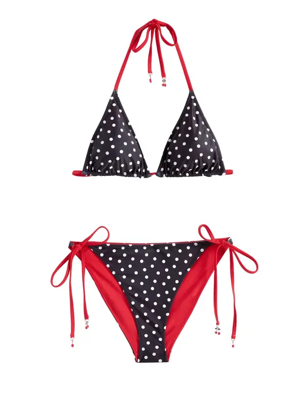 Friends Like These Friends Like These Bikini  rdeča / črna / bela