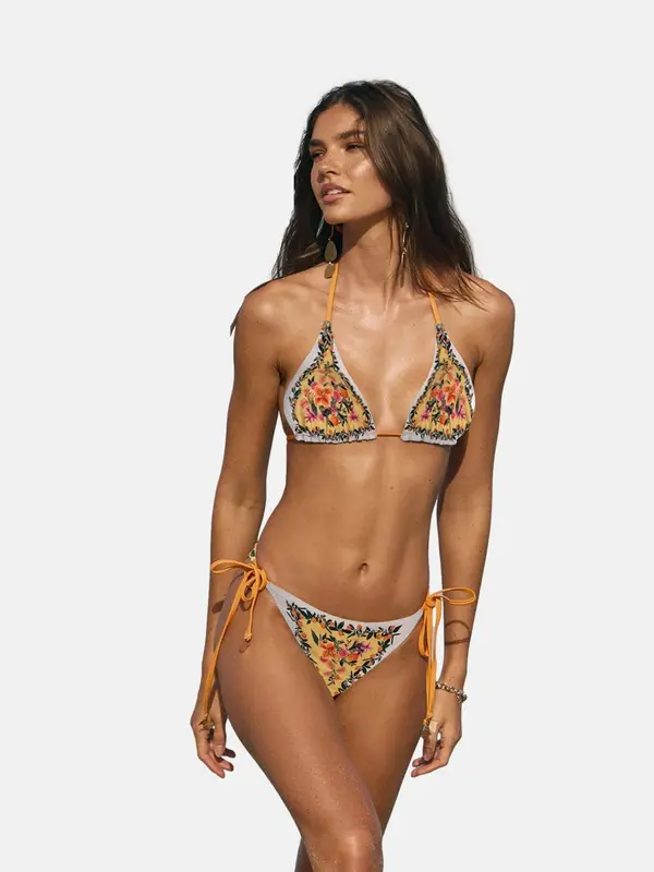 Friends Like These Friends Like These Bikini  rumena / oranžna / črna / bela