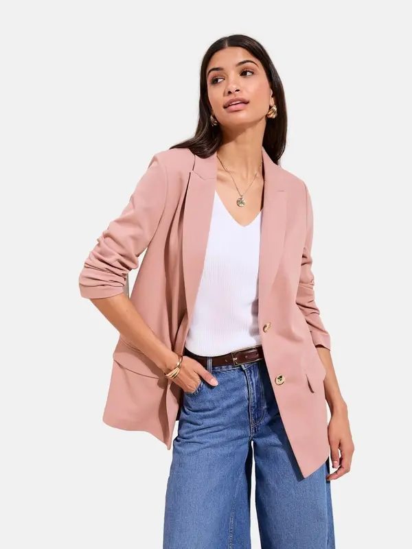 Friends Like These Friends Like These Blazer  zlata / puder
