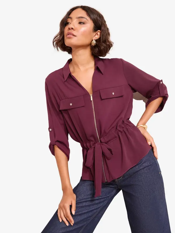 Friends Like These Friends Like These Bluza  burgund