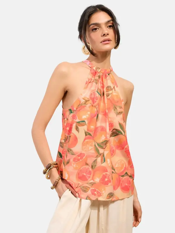 Friends Like These Friends Like These Bluza  kremna / zelena / marelica