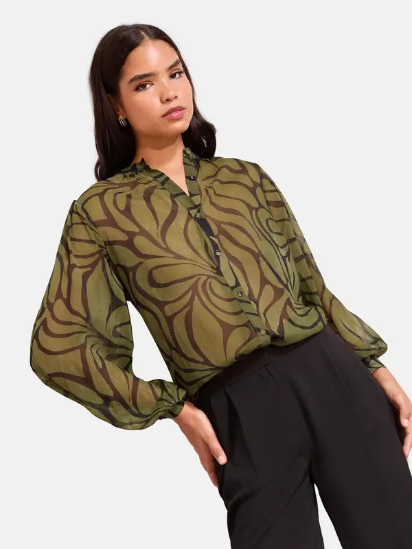Friends Like These Friends Like These Bluza  oliva / črna