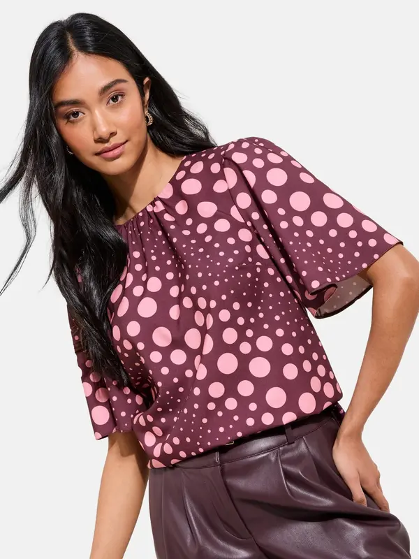 Friends Like These Friends Like These Bluza  roza / vinsko rdeča
