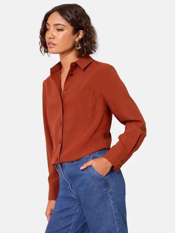 Friends Like These Friends Like These Bluza  temno oranžna