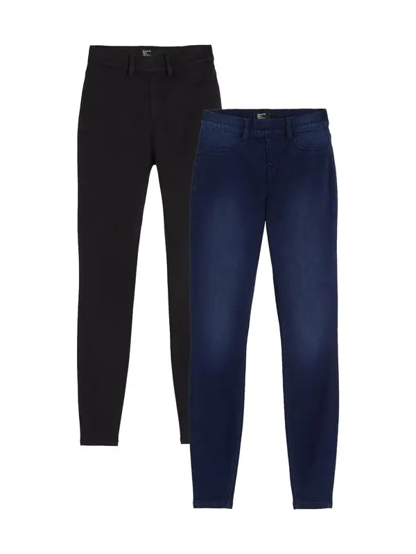 Friends Like These Friends Like These Jeans pajkice  temno modra / črn denim