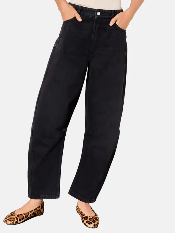 Friends Like These Friends Like These Kavbojke  črn denim