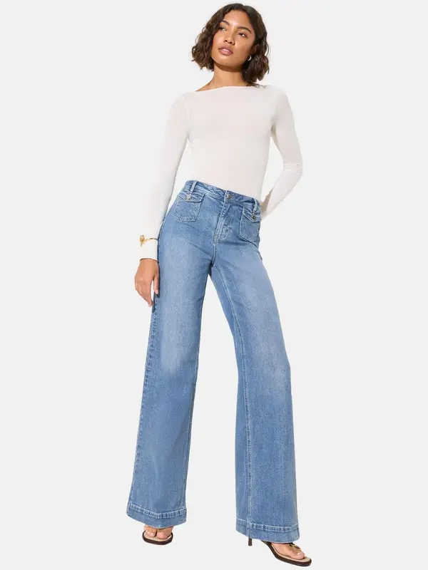 Friends Like These Friends Like These Kavbojke  moder denim
