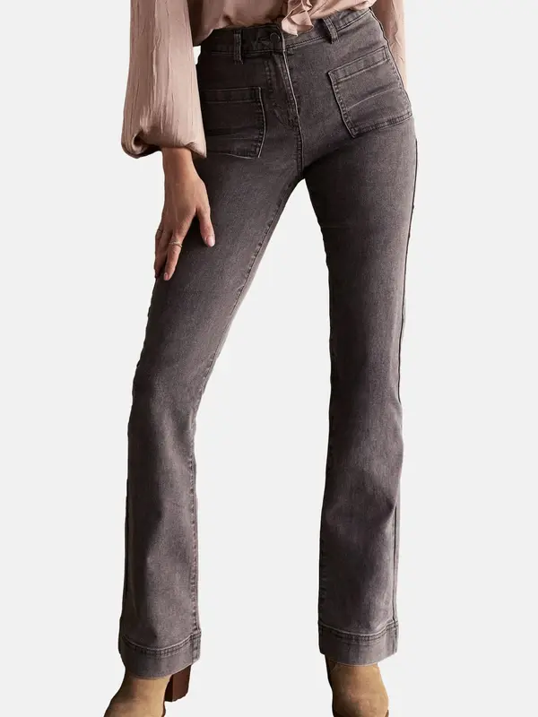 Friends Like These Friends Like These Kavbojke  siv denim