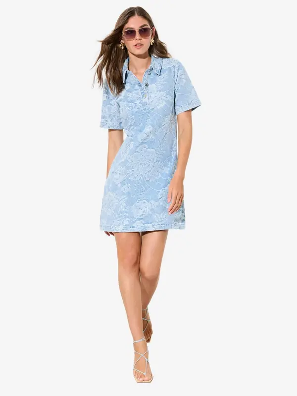 Friends Like These Friends Like These Obleka  svetlo modra / bela