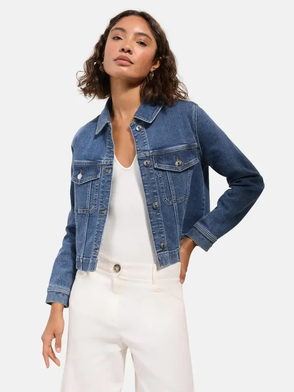 Friends Like These Friends Like These Prehodna jakna  moder denim