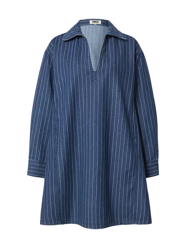 FRNCH PARIS FRNCH PARIS Obleka  moder denim / temno modra