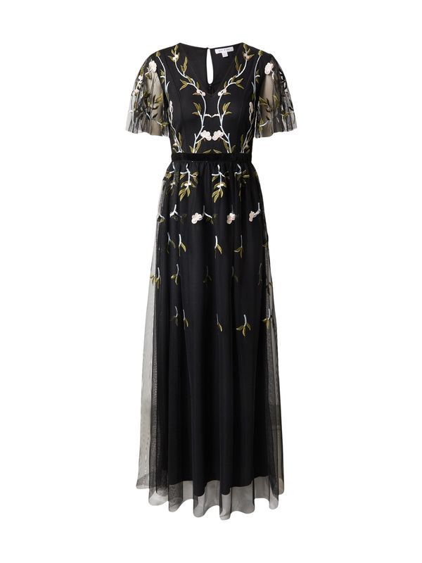 Frock and Frill Frock and Frill Večerna obleka  svetlo zelena / črna / bela