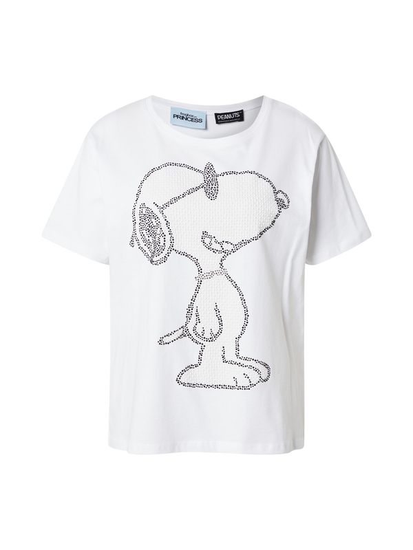 Frogbox Frogbox Majica 'Joe Cool'  siva / črna / bela