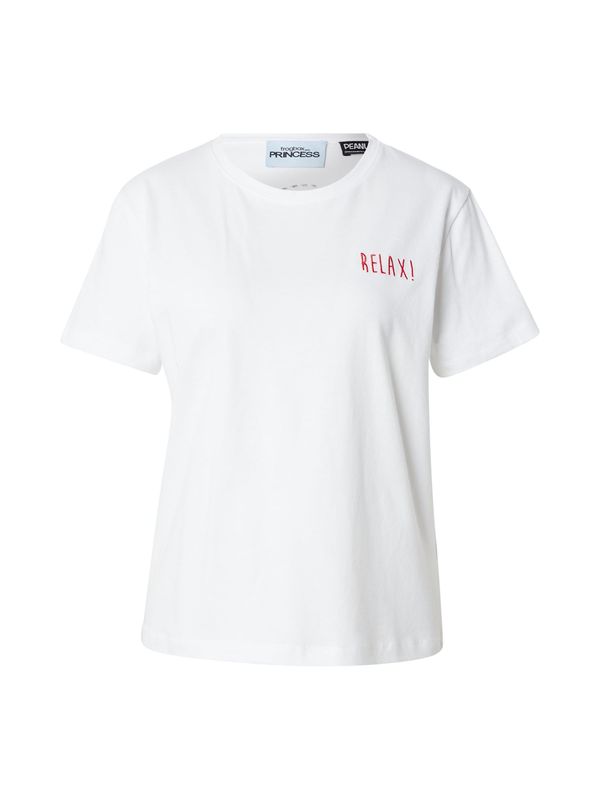 Frogbox Frogbox Majica 'Snoopy Relax'  svetlo modra / rdeča / črna / bela