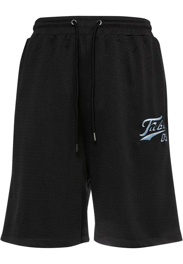 FUBU FUBU Hlače  svetlo modra / črna