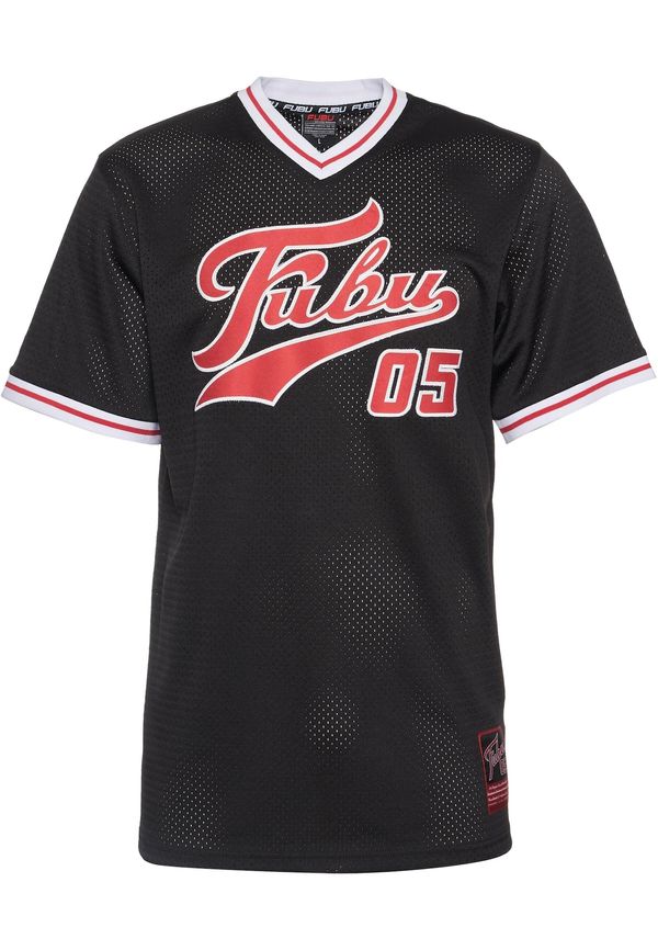 FUBU FUBU Majica 'Varsity'  rdeča / črna / bela