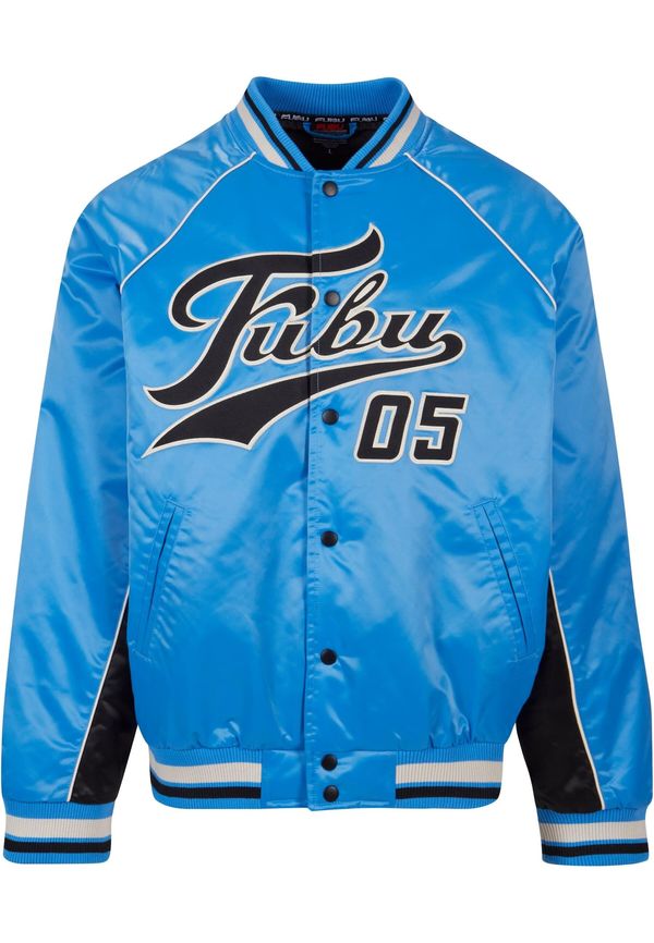 FUBU FUBU Prehodna jakna 'Varsity'  kraljevo modra / črna / bela