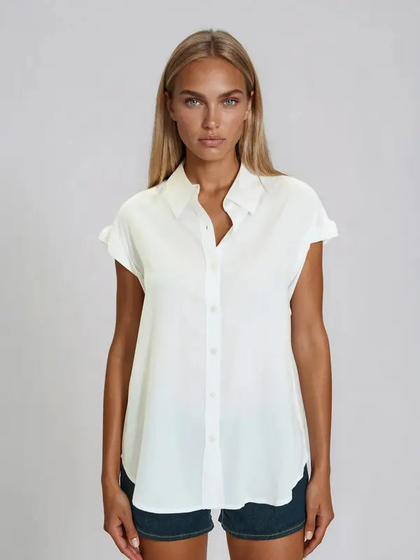 Funky Buddha Funky Buddha Bluza  bela