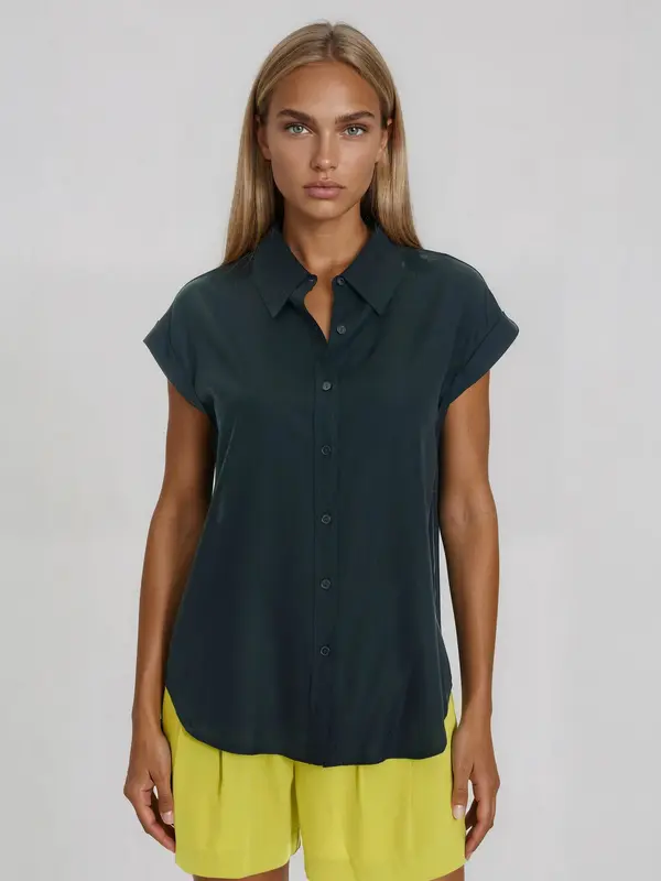 Funky Buddha Funky Buddha Bluza  črna