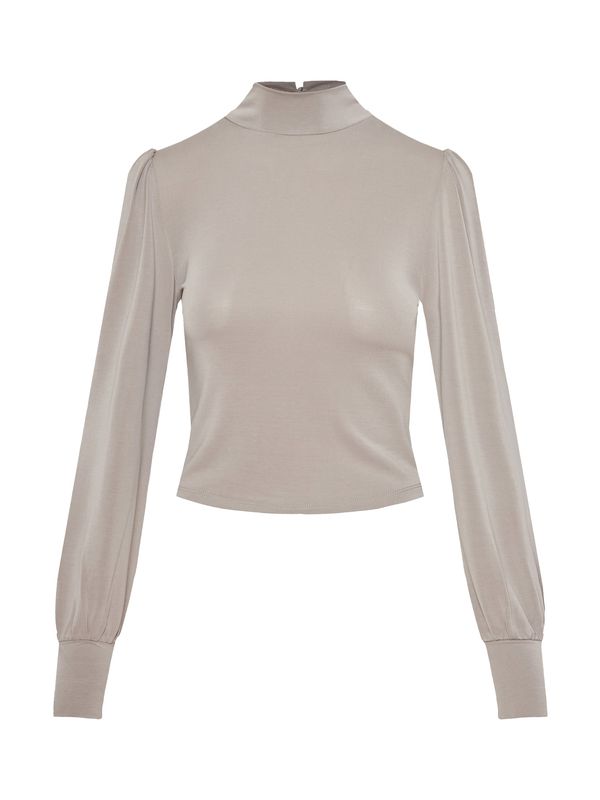 Funky Buddha Funky Buddha Bluza  svetlo siva