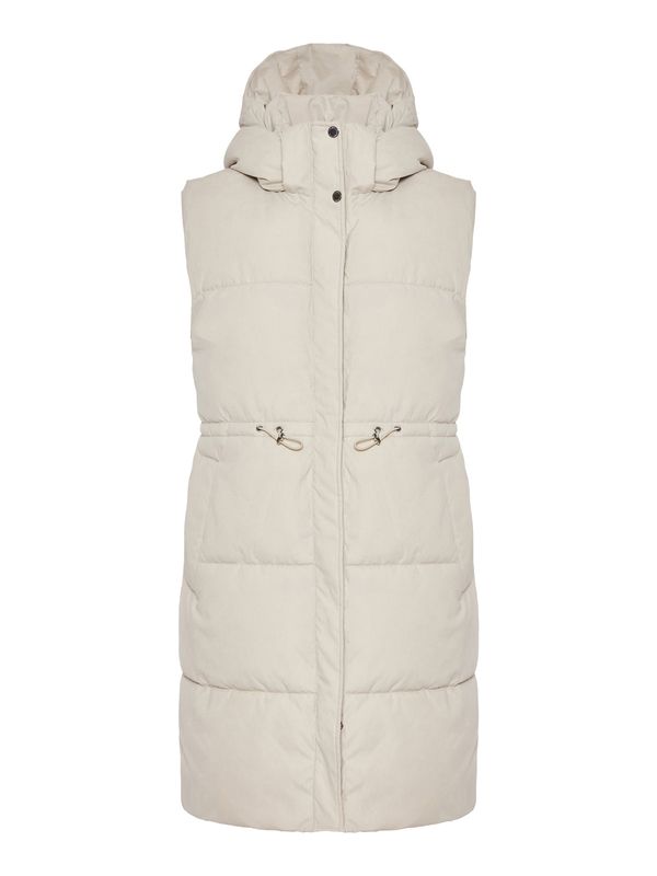 Funky Buddha Funky Buddha Brezrokavnik  ecru