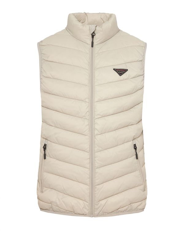 Funky Buddha Funky Buddha Brezrokavnik  ecru