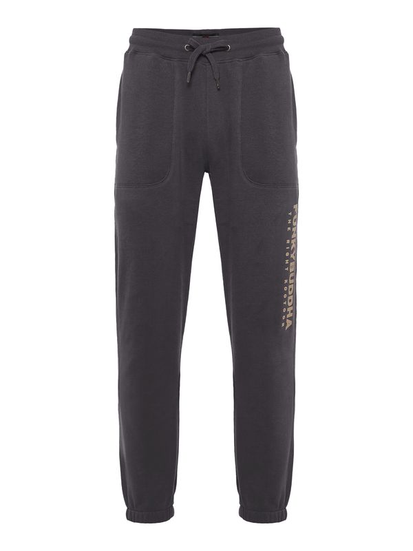 Funky Buddha Funky Buddha Hlače  antracit