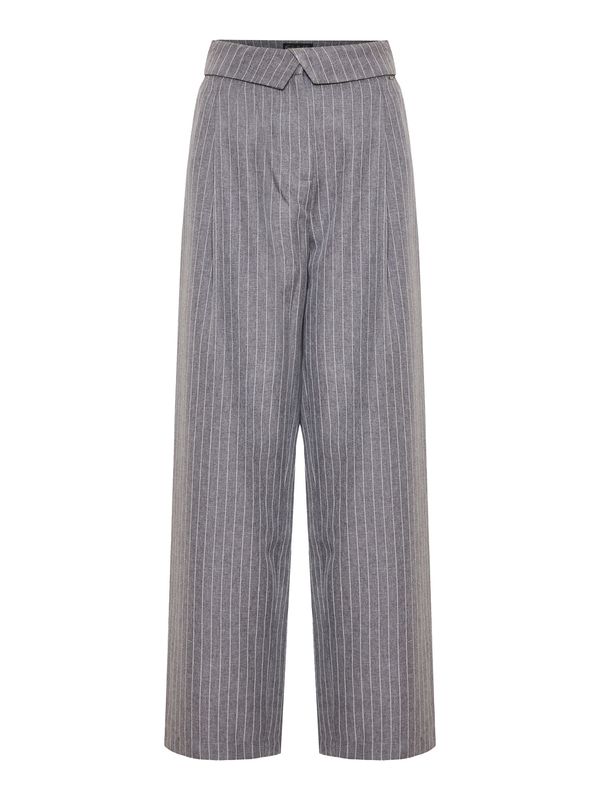 Funky Buddha Funky Buddha Hlače z naborki  kamen