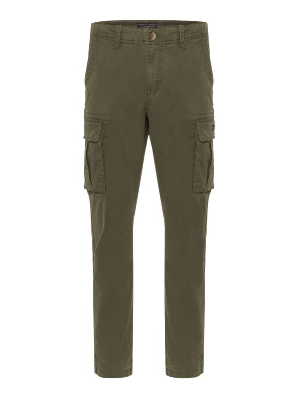 Funky Buddha Funky Buddha Kargo hlače  oliva