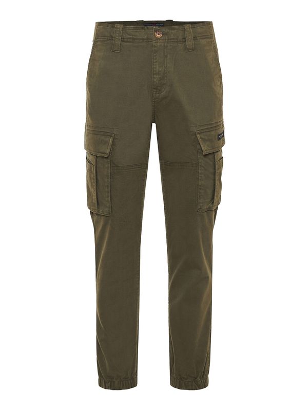 Funky Buddha Funky Buddha Kargo hlače  oliva