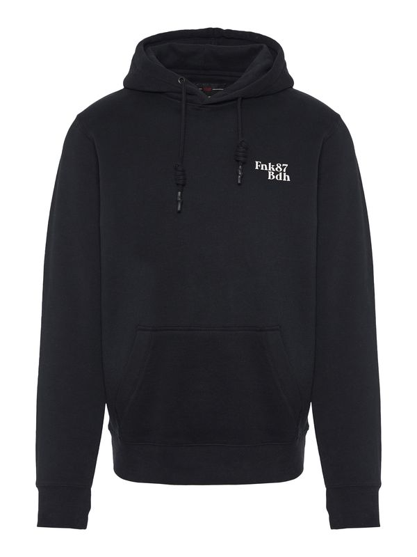 Funky Buddha Funky Buddha Majica  črna / bela