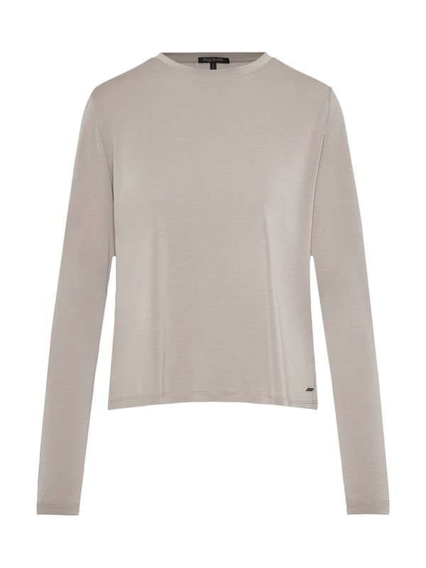 Funky Buddha Funky Buddha Majica  svetlo siva