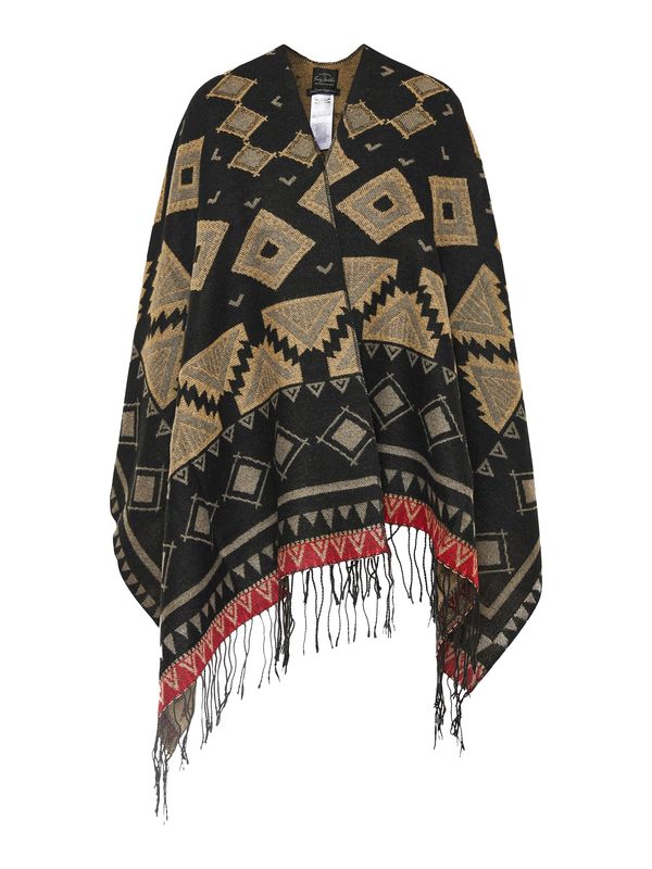 Funky Buddha Funky Buddha Ogrinjalo  temno bež / greige / rdeča / črna