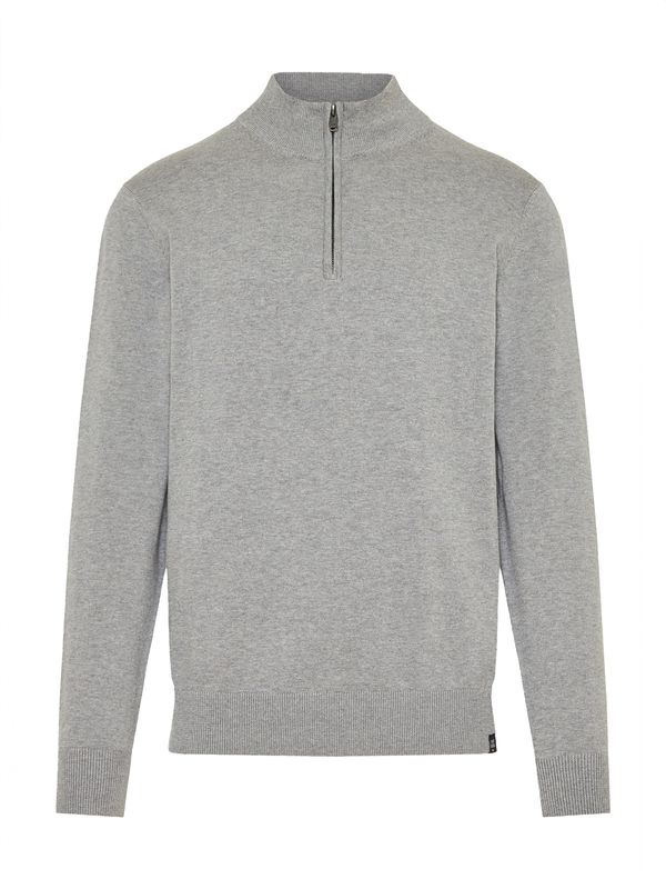 Funky Buddha Funky Buddha Pulover  svetlo siva