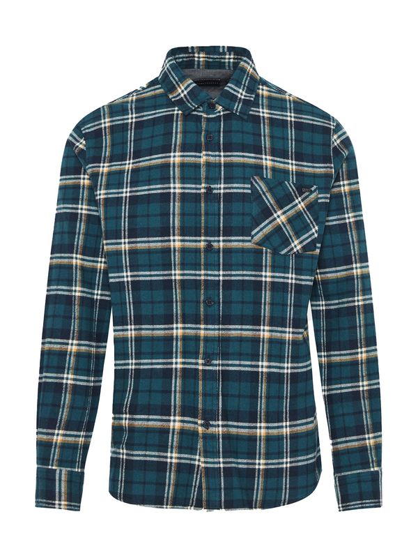 Funky Buddha Funky Buddha Srajca  petrol / oranžna / črna / bela