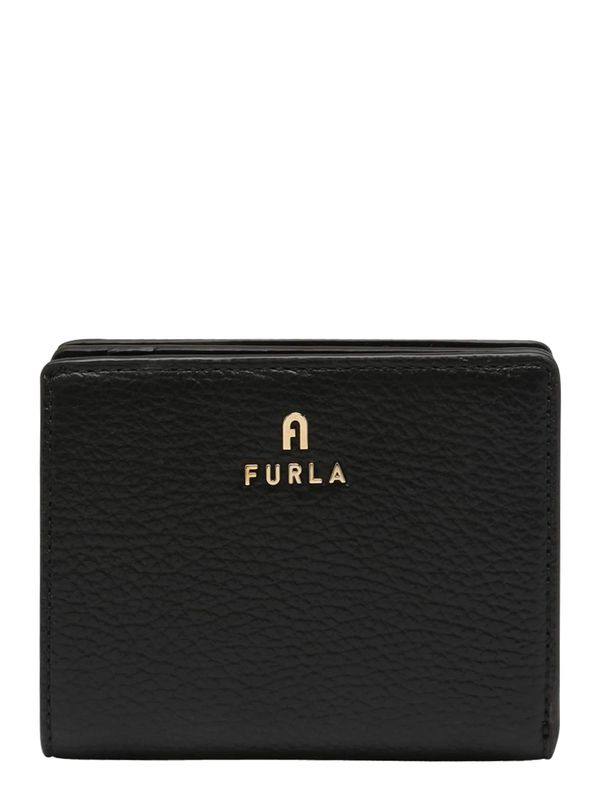 FURLA FURLA Denarnica 'CAMELIA'  zlata / črna