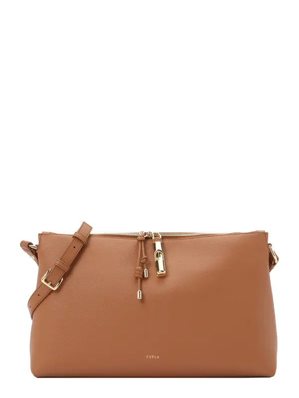 FURLA FURLA Torba za čez ramo 'DEBBY'  konjak