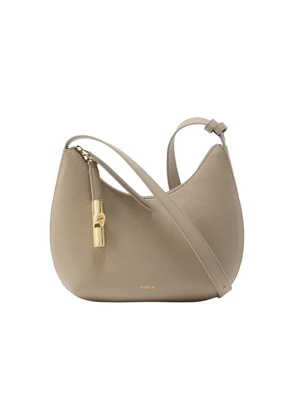FURLA FURLA Torba za čez ramo 'Goccia'  temno bež